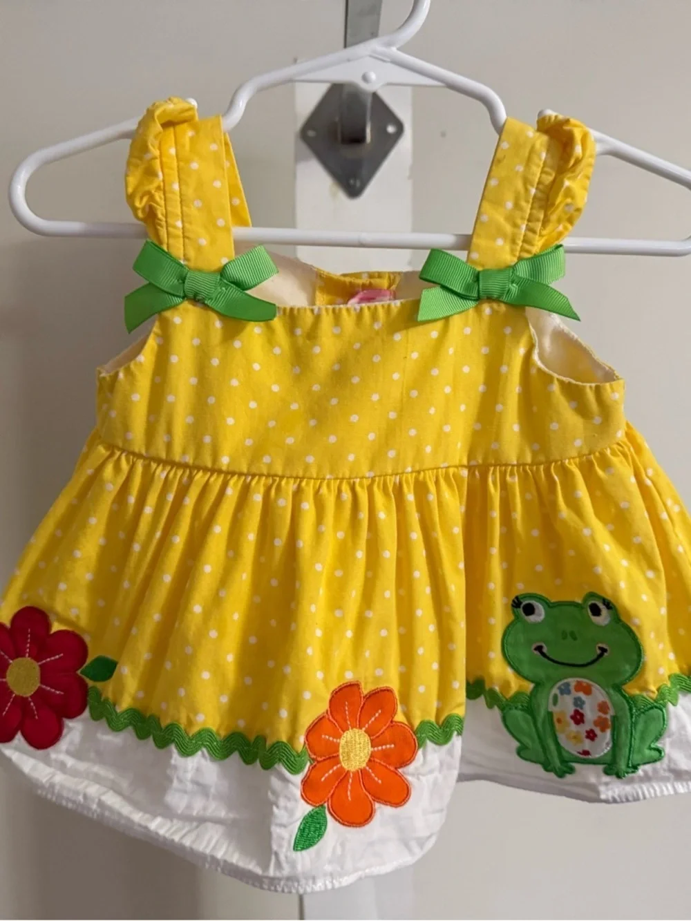 Goodlad Frog & Flowers Diaper Set